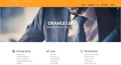Desktop Screenshot of orangellp.ca